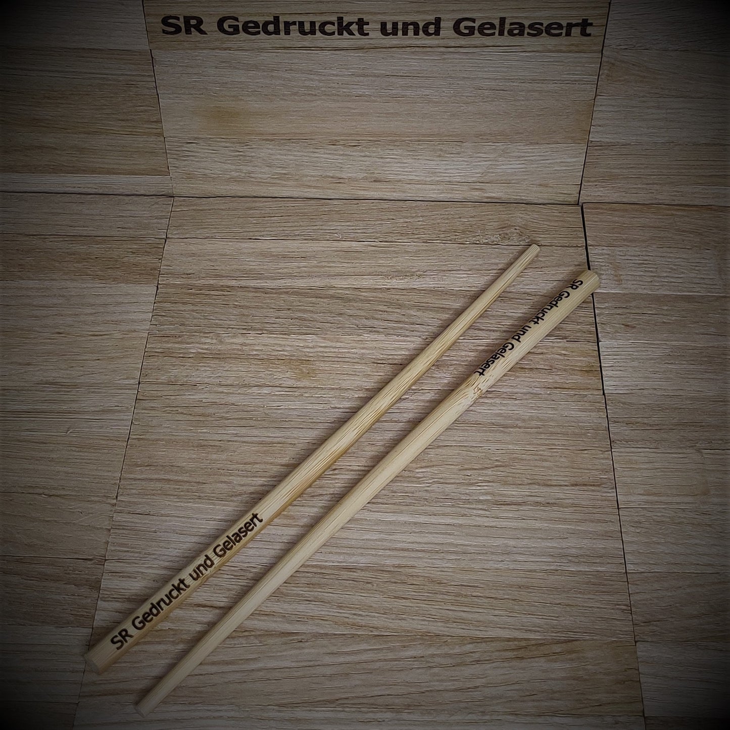 Chopsticks Essstäbchen 1 Paar aus Bambus 22 x 0,6 cm Stäbchen personalisiert Wunschgravur China Essen Food Sushi Geschenk