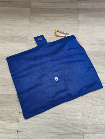 Reisebesteck Campingbesteck aus Bambus 8-teilig mit Stofftasche und Karabiner Wunschgravur individuelles Geschenk Geschenkidee Geschenk