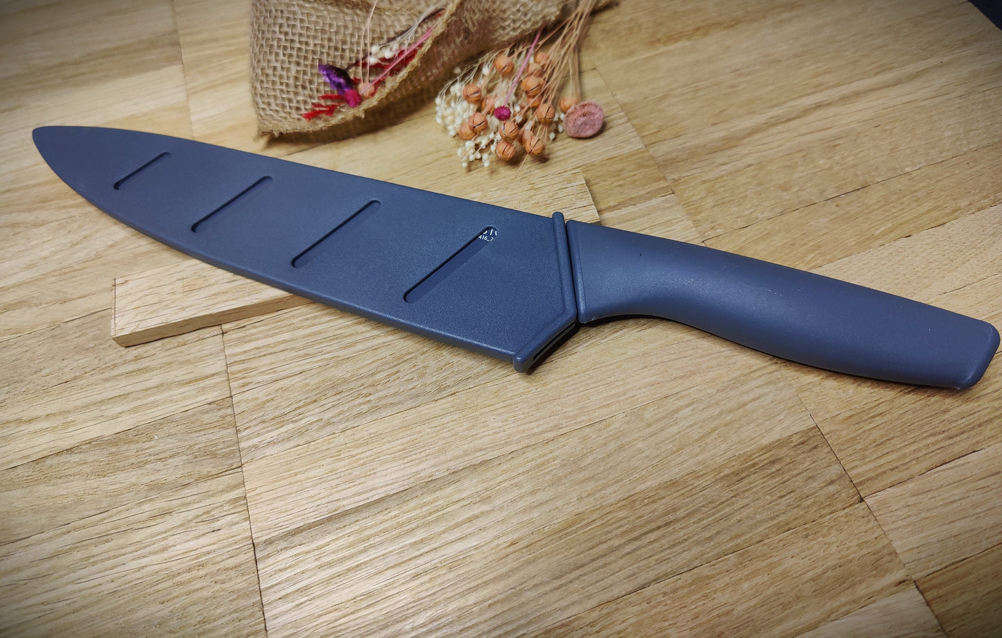 Kochmesser Messer Küchenmesser mit individueller Gravur 20 cm Klinge 3 Farben zur Wahl  Geschenk