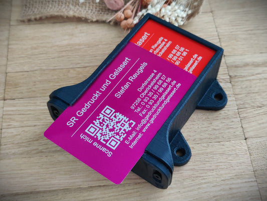 Magazin Visitenkarten Aluminium Jig für Faserlaser Geschenk