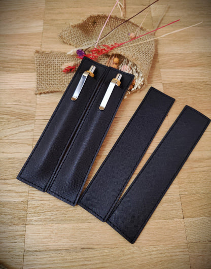 Abschiedsgeschenk Kugelschreiber personalisiert aus Bambus mit Gravur schwarz Kuli Stift Holz Geschenk Gift