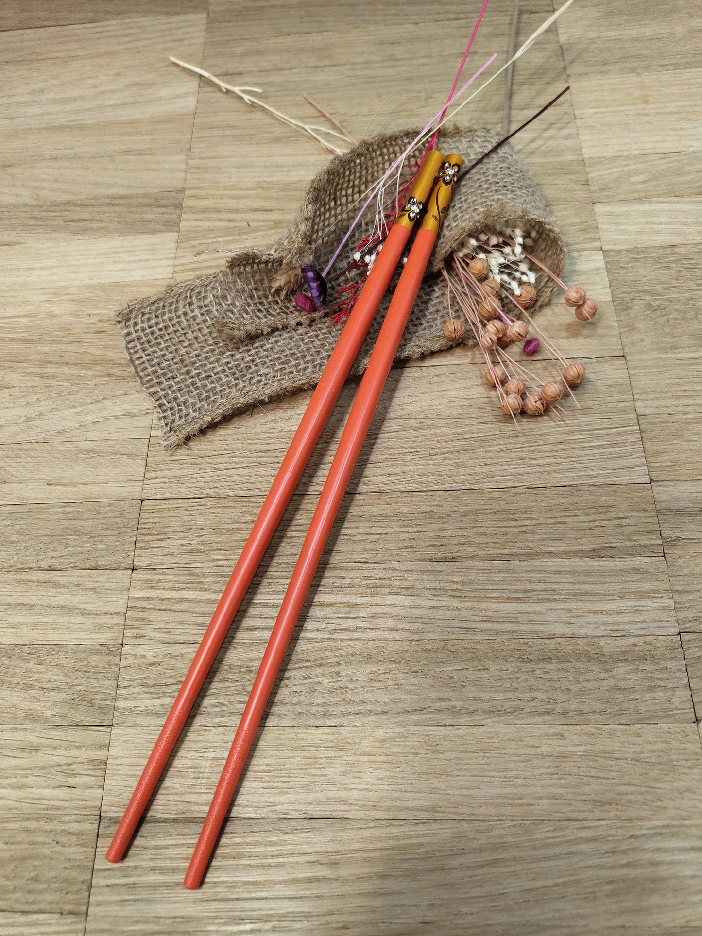1 Paar Chopsticks Glasfaser mit Motiv 5 Farben zur Wahl Chinesische Stäbchen mit Wunschgravur 24 cm Geschenk