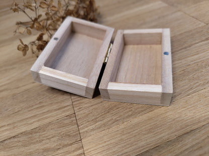 Milchzahndose personalisiert Truhe Box aus Holz mit Wunschgravur individuelles Geschenk Geschenkidee Geschenk