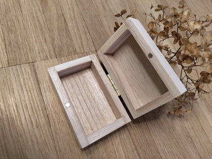 Milchzahndose personalisiert Truhe Box aus Holz mit Wunschgravur individuelles Geschenk Geschenkidee Geschenk