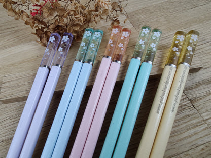 Chopsticks personalisiert mit Motiv 5 Farben zur Wahl Chinesische Stäbchen mit Wunschgravur 24 cm Geschenk