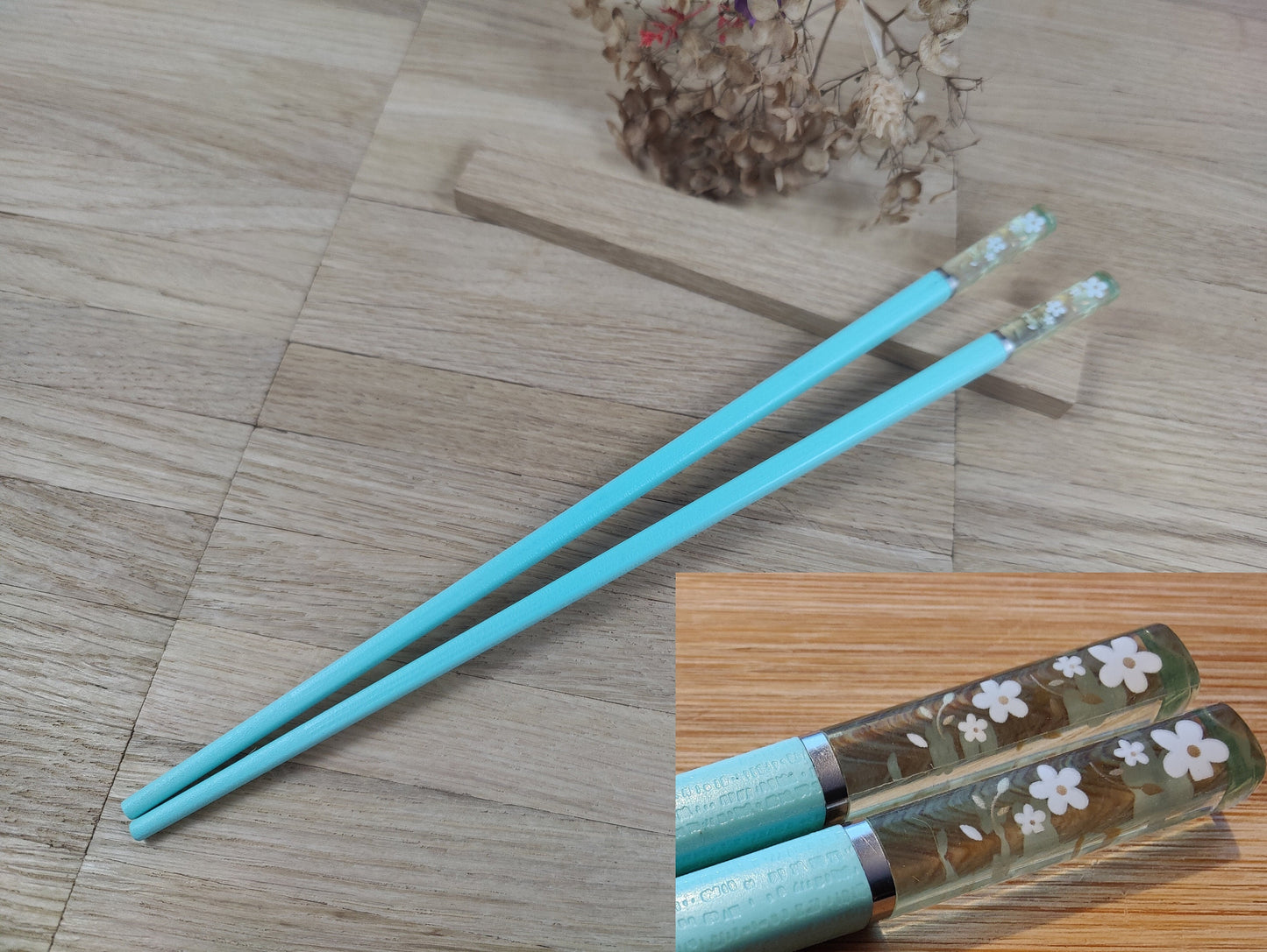 Chopsticks personalisiert mit Motiv 5 Farben zur Wahl Chinesische Stäbchen mit Wunschgravur 24 cm Geschenk