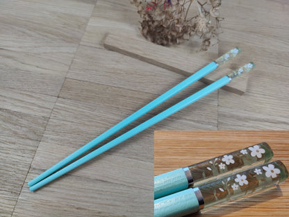 Chopsticks personalisiert mit Motiv 5 Farben zur Wahl Chinesische Stäbchen mit Wunschgravur 24 cm Geschenk