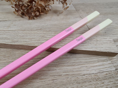 Chopsticks personalisiert mit Motiv 5 Farben zur Wahl Chinesische Stäbchen mit Wunschgravur 24 cm Geschenk