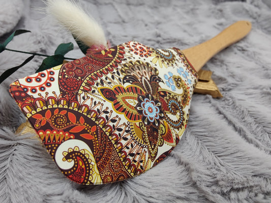 Teigschaber Silikonspatel XXXL abstrakt  backen kochen personalisiert ca. 31 cm lang mit Wunschgravur Geschenk Küchenhelfer