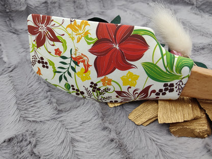 Teigschaber Silikonspatel XXXL Lilie  backen kochen personalisiert ca. 31 cm lang mit Wunschgravur Geschenk Küchenhelfer