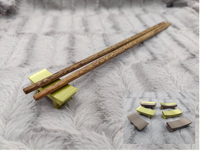 1 Paar Chopsticks Essstäbchen Edelstahl Sushi 5 Farben zur Wahl Chinesische Stäbchen mit Wunschgravur 23 cm Geschenk