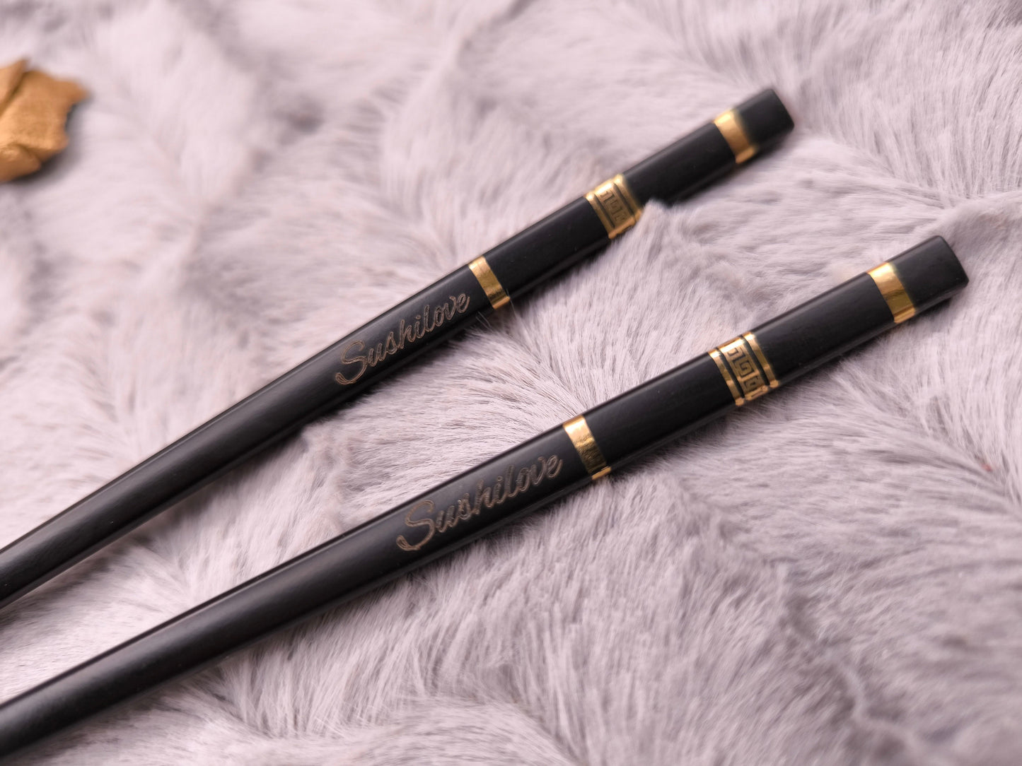 1 Paar Chopsticks personalisiert 2 Stück Essstäbchen mit Gravur 24 cm Geschenk Wunschgavur