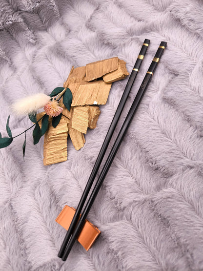 1 Paar Chopsticks personalisiert 2 Stück Essstäbchen mit Gravur 24 cm Geschenk Wunschgavur