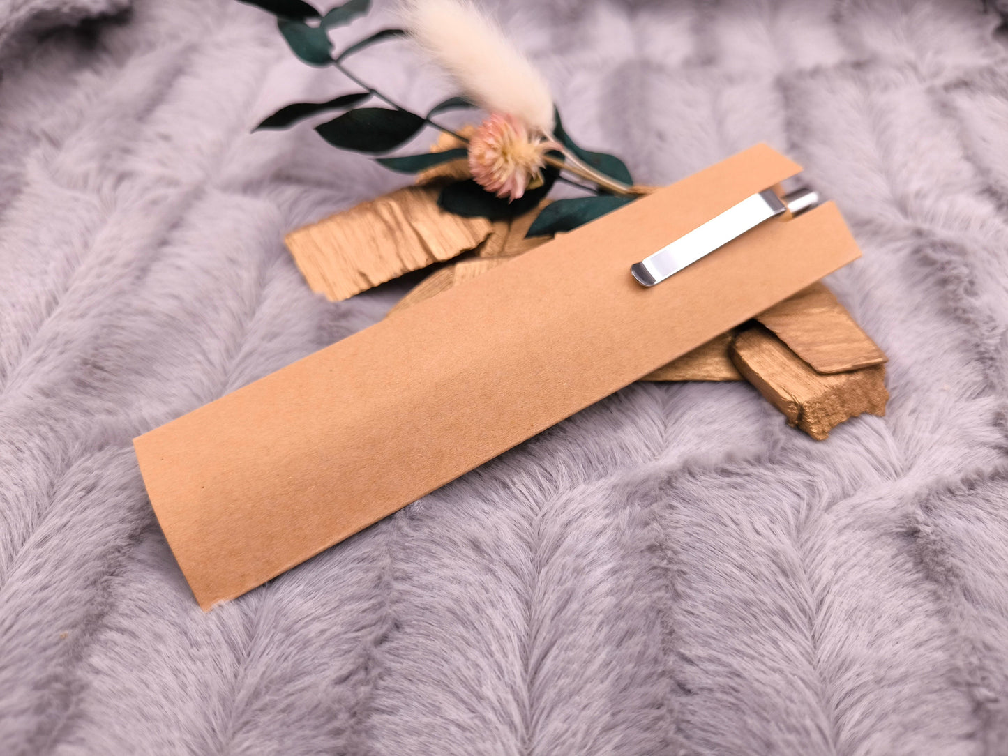 Kugelschreiber personalisiert mit Etui aus Pappe Bambus Gravur schwarz Kuli Stift Holz Gastgeschenk Geschenk Gift