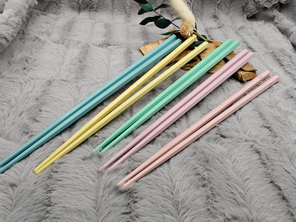 Chopsticks personalisiert Pastell 5 Farben zur Wahl Essstäbchen mit Wunschgravur 23 cm Geschenk
