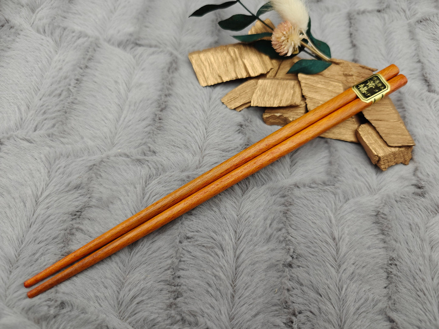 2 Chopsticks personalisiert Essstäbchen 1 Paar 22,5 cm 5 Holzarten Wunschgravur China Essen Food Sushi Geschenk