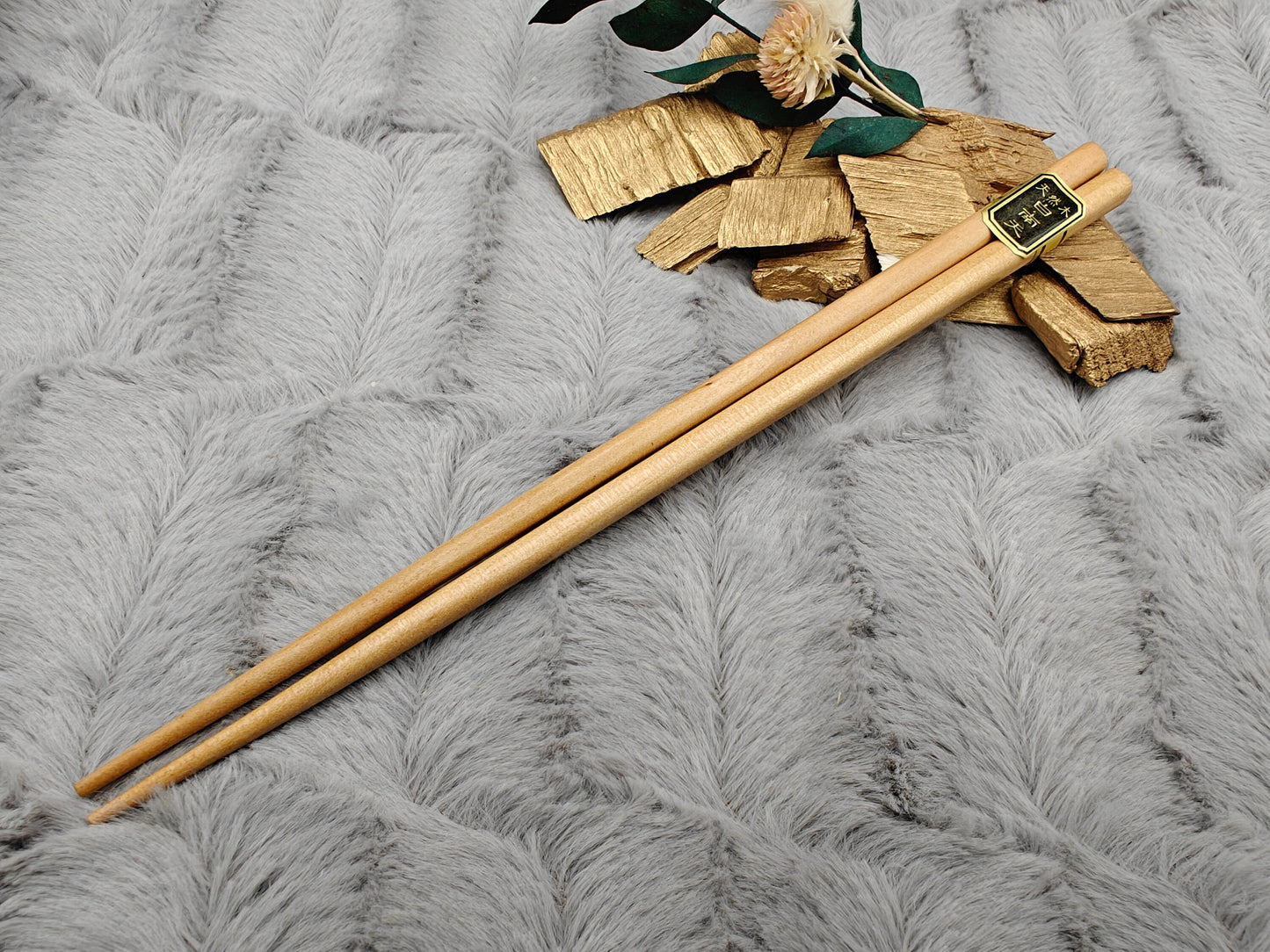 2 Chopsticks personalisiert Essstäbchen 1 Paar 22,5 cm 5 Holzarten Wunschgravur China Essen Food Sushi Geschenk