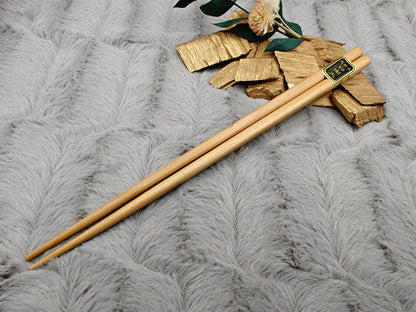 2 Chopsticks personalisiert Essstäbchen 1 Paar 22,5 cm 5 Holzarten Wunschgravur China Essen Food Sushi Geschenk
