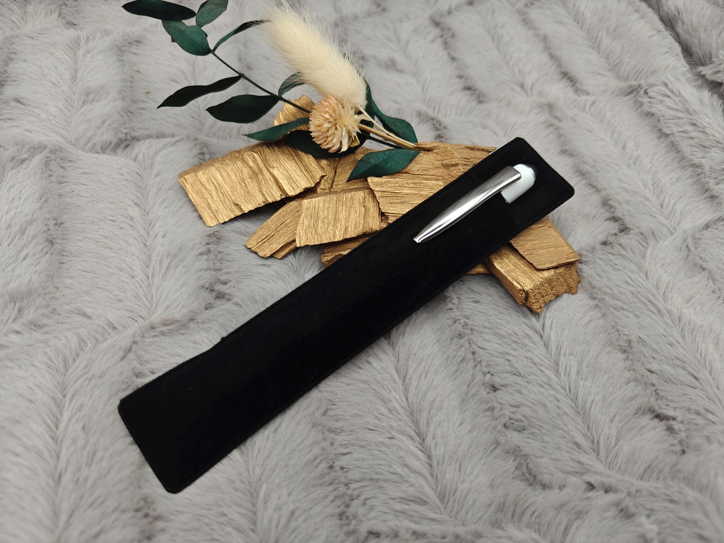Kugelschreiber personalisiert mit Touchpen weiß aus Aluminium mit Gravur Kuli Stift Holz Gastgeschenk Geschenk