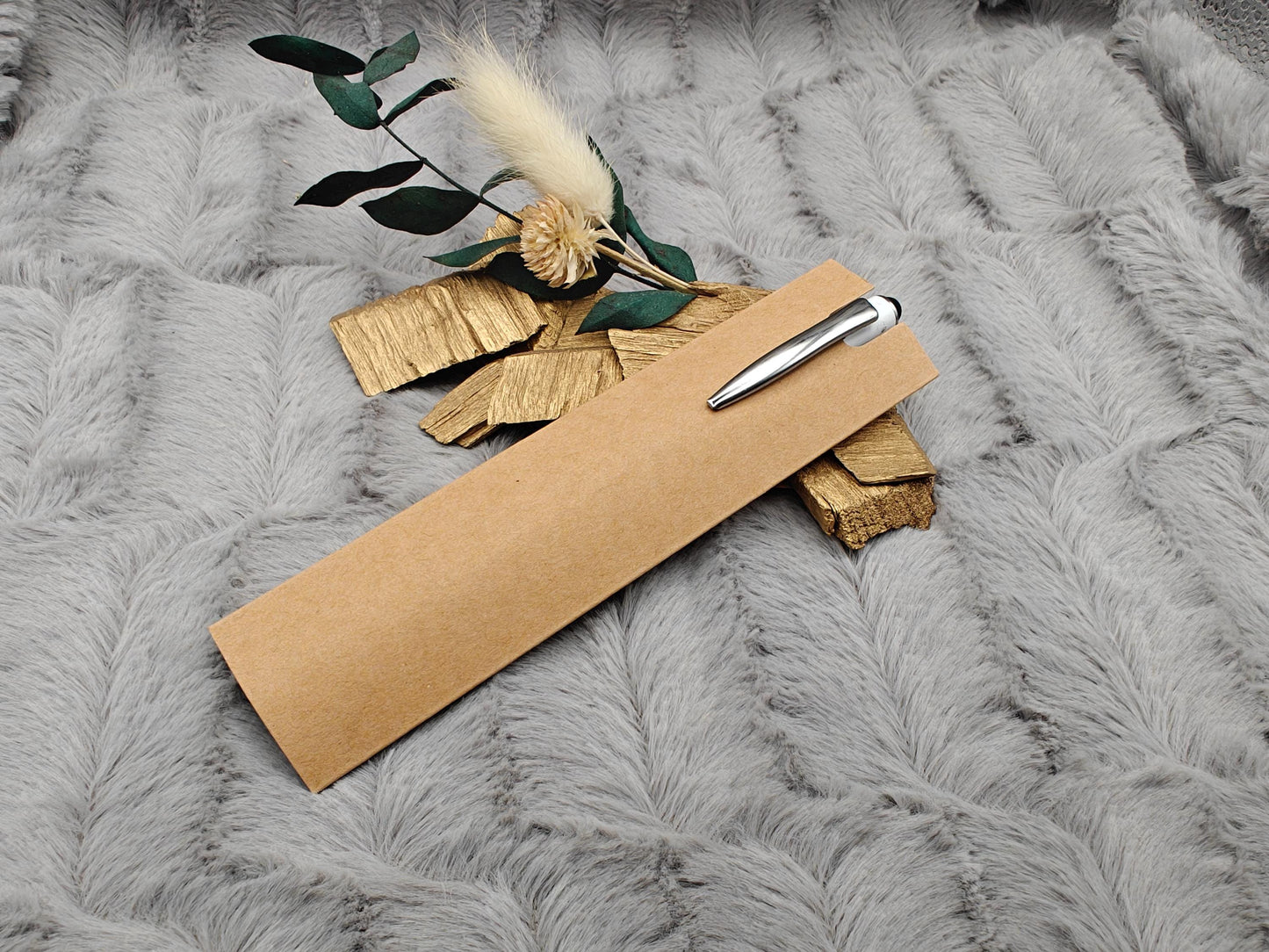 Kugelschreiber personalisiert mit Touchpen weiß aus Aluminium mit Gravur Kuli Stift Holz Gastgeschenk Geschenk
