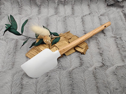 Silikonspatel personalisiert Jingle all the way Weihnachten Teigschaber backen, kochen ca. 23 cm lang mit Wunschgravur Geschenk