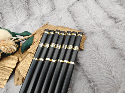 1 Paar Chopsticks personalisiert B-Ware 2 Stück Essstäbchen mit Gravur 24 cm Geschenk Wunschgavur