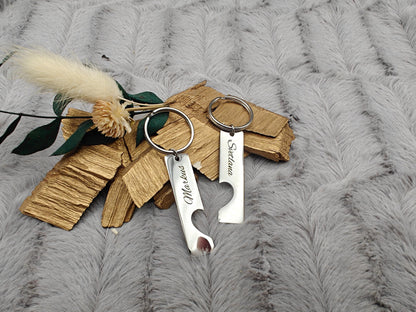 Schlüsselanhänger Liebespaar Herz silber mit Wunschgravur ideales Geschenk Geschenkidee