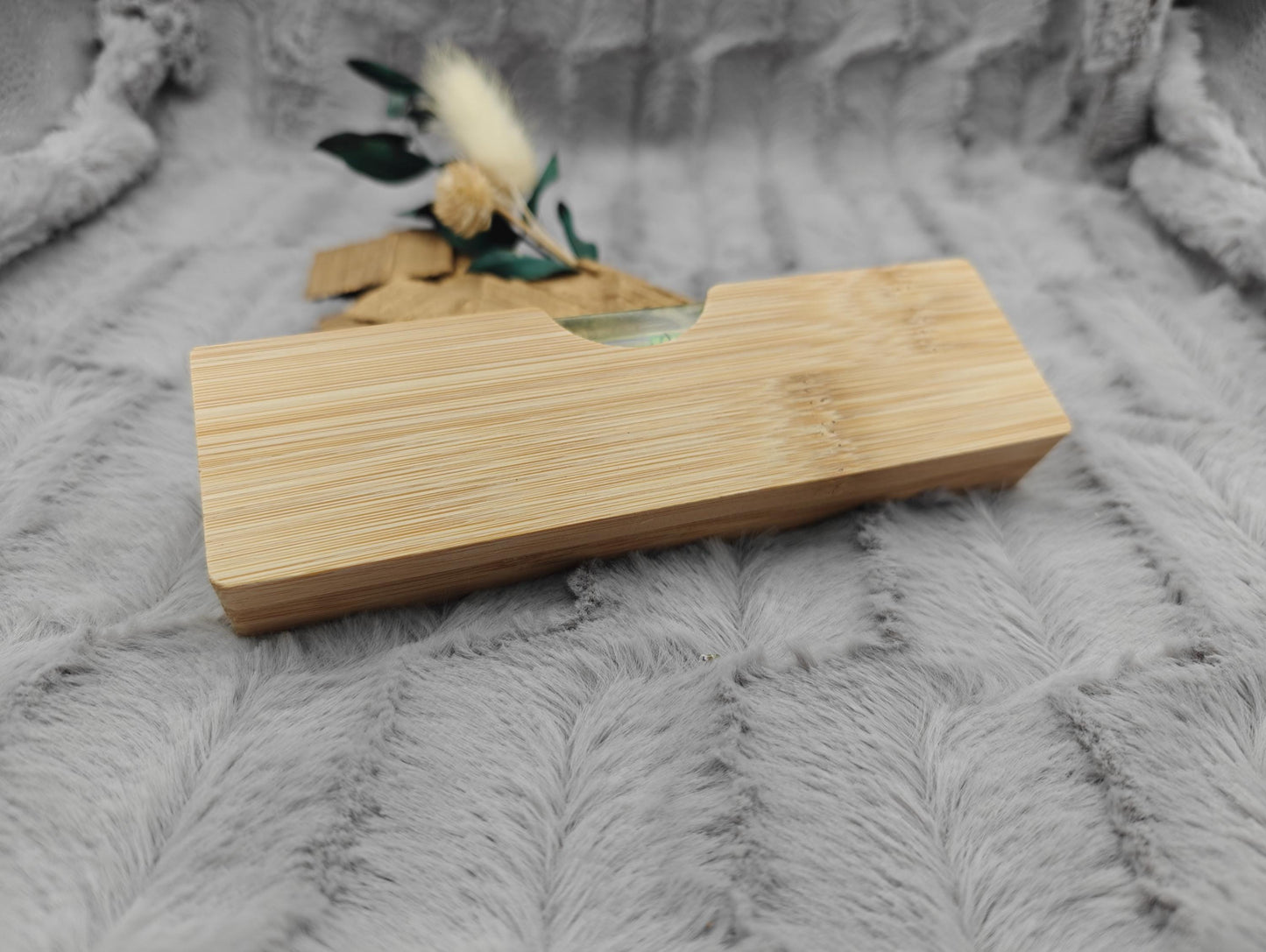 Wasserwaage Flaschenöffner personalisiert aus Holz 15 x 4,7 x 2 cm Bambus mit Wunschgravur individuelles Geschenk Heimwerker Handwerker