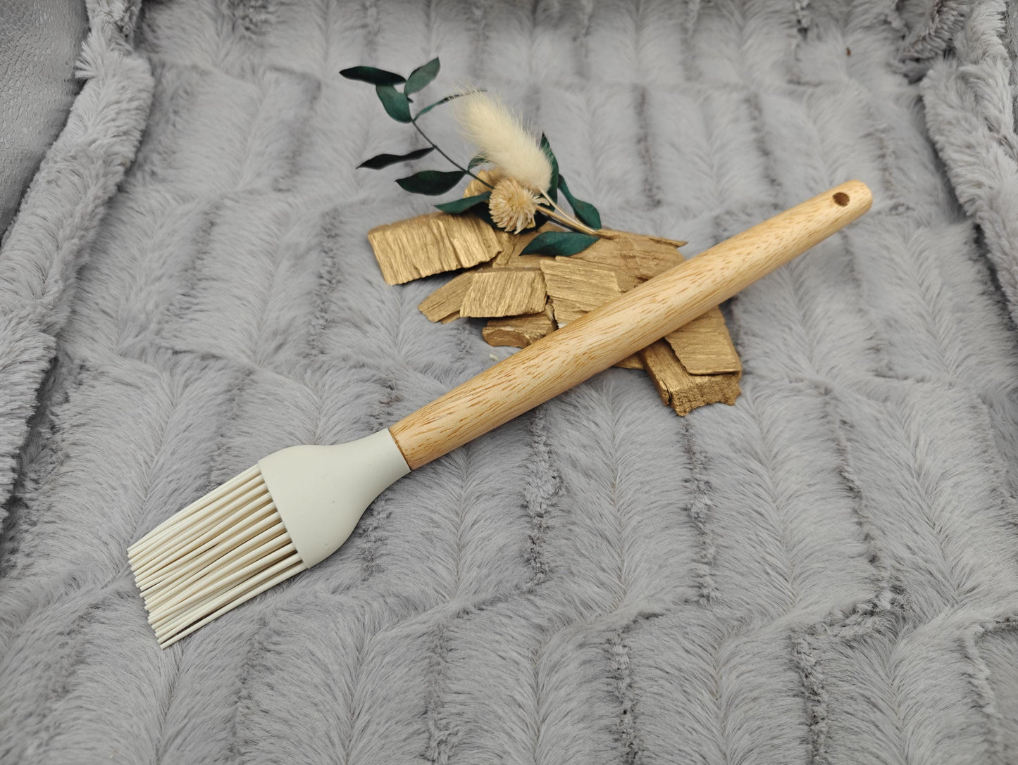 Silikonpinsel personalisiert Grillpinsel Backpinsel 27 cm lang 4 Farben zur Wahl backen marinieren, kochen mit individueller Gravur Geschenk