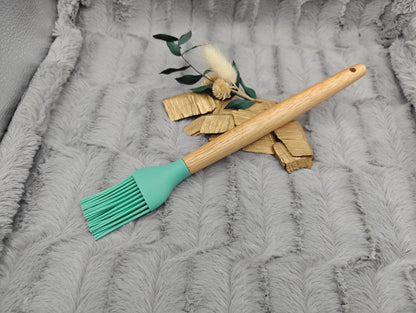 Silikonpinsel personalisiert Grillpinsel Backpinsel 27 cm lang 4 Farben zur Wahl backen marinieren, kochen mit individueller Gravur Geschenk