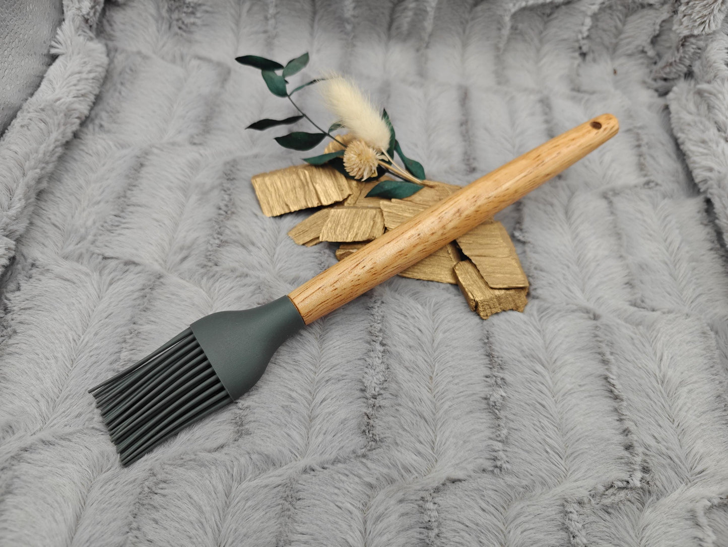 Silikonpinsel personalisiert Grillpinsel Backpinsel 27 cm lang 4 Farben zur Wahl backen marinieren, kochen mit individueller Gravur Geschenk