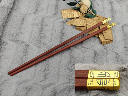 1 Paar Chopsticks personalisiert 2 Stück Essstäbchen mit Gravur 25 cm 7 Varianten zur Wahl Geschenk
