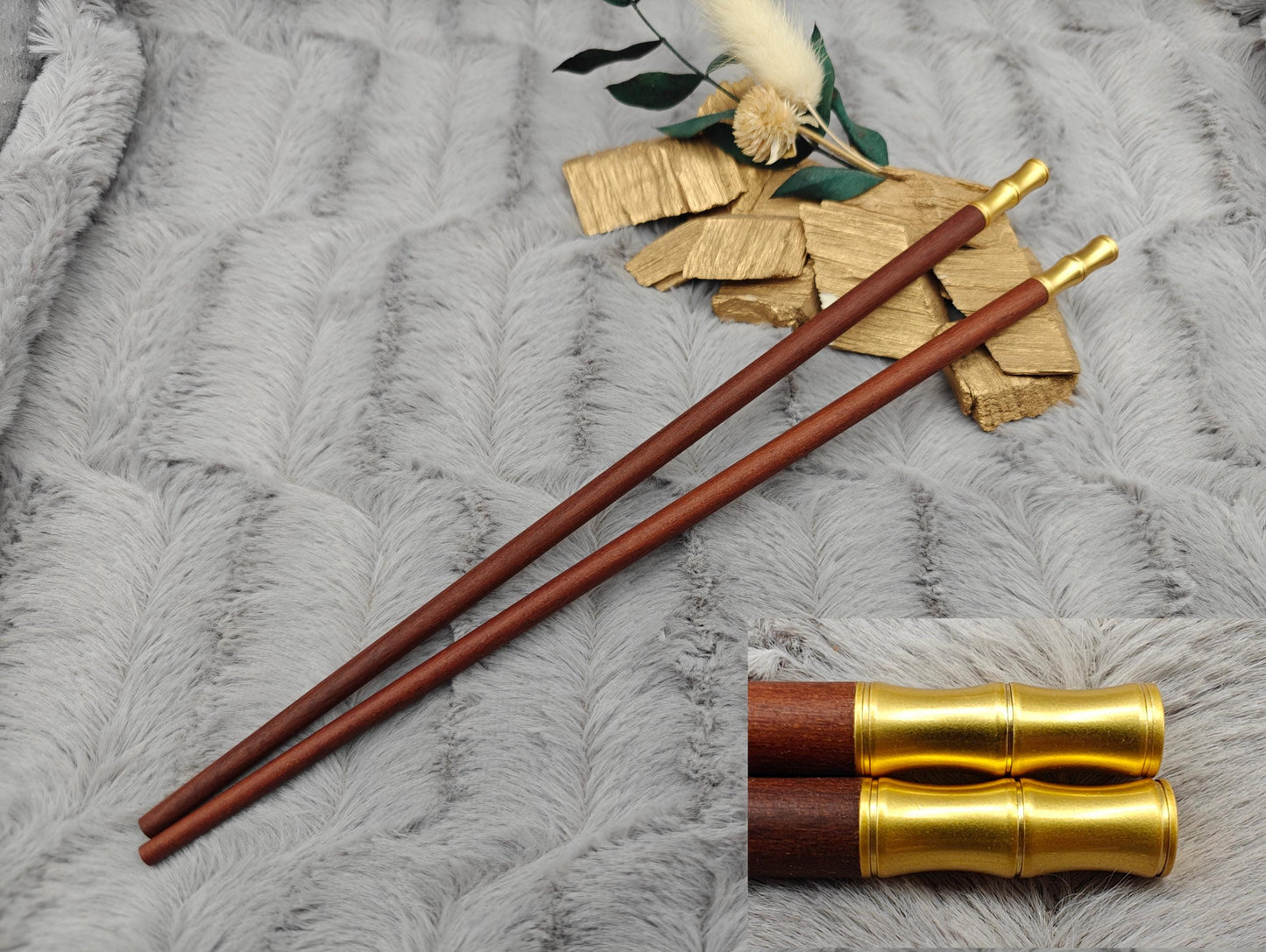 1 Paar Chopsticks personalisiert 2 Stück Essstäbchen mit Gravur 25 cm 7 Varianten zur Wahl Geschenk
