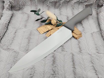 Personalisiertes Kochmesser Chefmesser mit Gravur | Scharfes Küchenmesser Edelstahl 20 cm | mit Name & Schutzhülle | Antihaft-Beschichtung