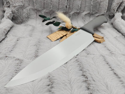 Personalisiertes Kochmesser Chefmesser mit Gravur | Scharfes Küchenmesser Edelstahl 20 cm | mit Name & Schutzhülle | Antihaft-Beschichtung