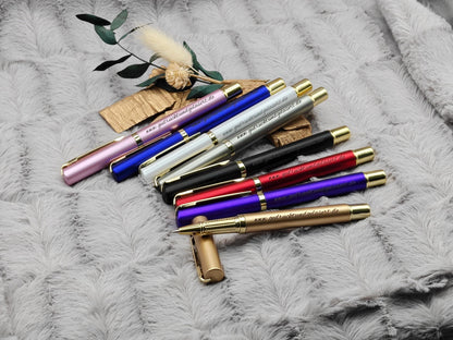 Gelstift personalisiert mit Gravur Kugelschreiber verschiedene Farben Kuli Stift Holz Gastgeschenk Geschenk