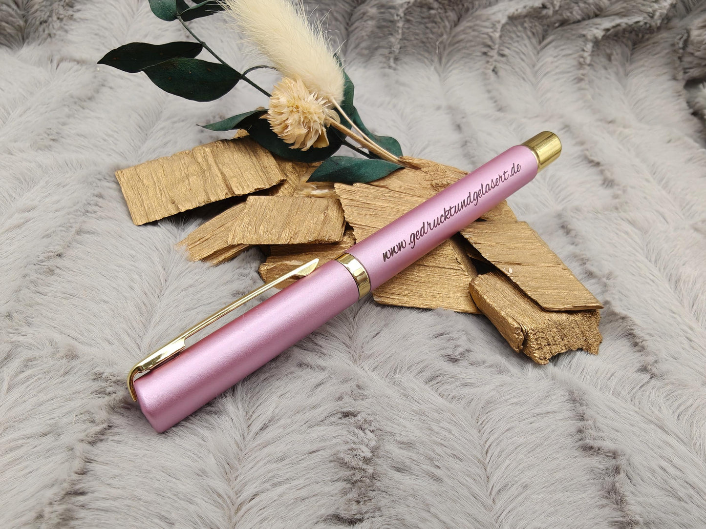 Gelstift personalisiert mit Gravur Kugelschreiber verschiedene Farben Kuli Stift Holz Gastgeschenk Geschenk