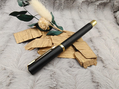 Gelstift personalisiert mit Gravur Kugelschreiber verschiedene Farben Kuli Stift Holz Gastgeschenk Geschenk