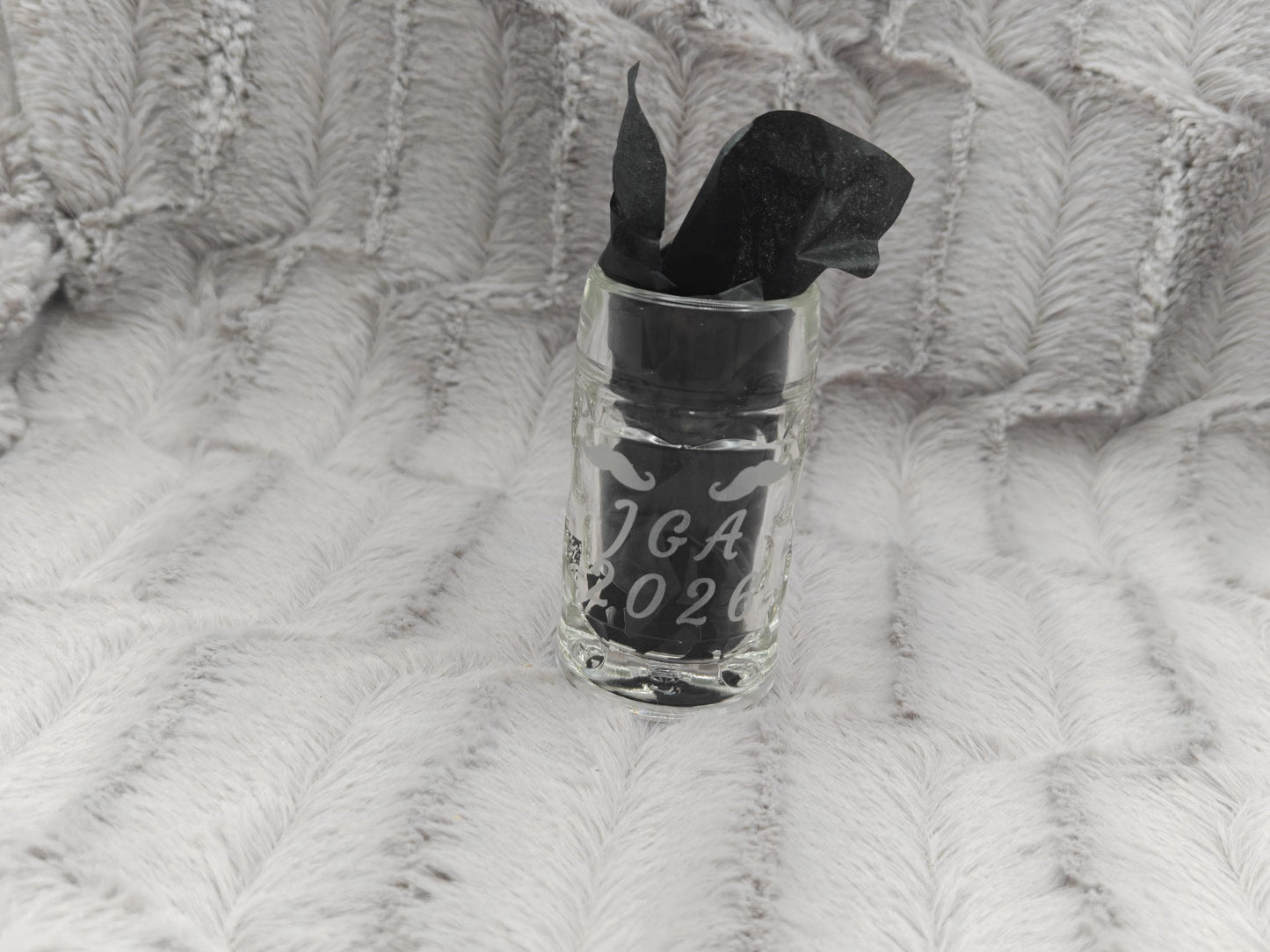 Schnapsglas Mini personalisiert Maßkrug Bierkrug Glas JGA Hochzeit Party Gag 40ml mit individueller Gravur