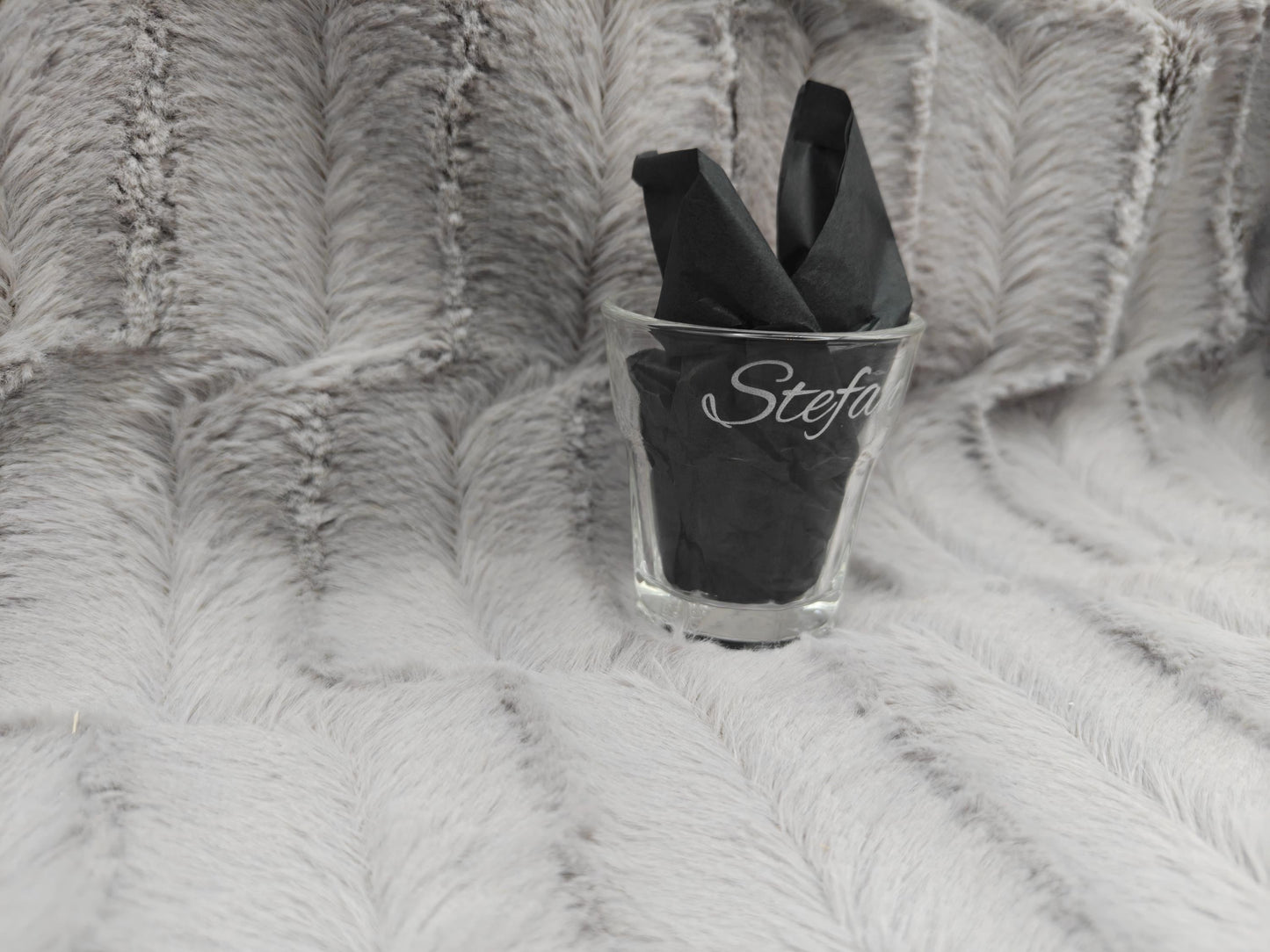 Schnapsglas Mini personalisiert Latte Macchiato Design Glas JGA Hochzeit Party Gag 50ml mit individueller Gravur