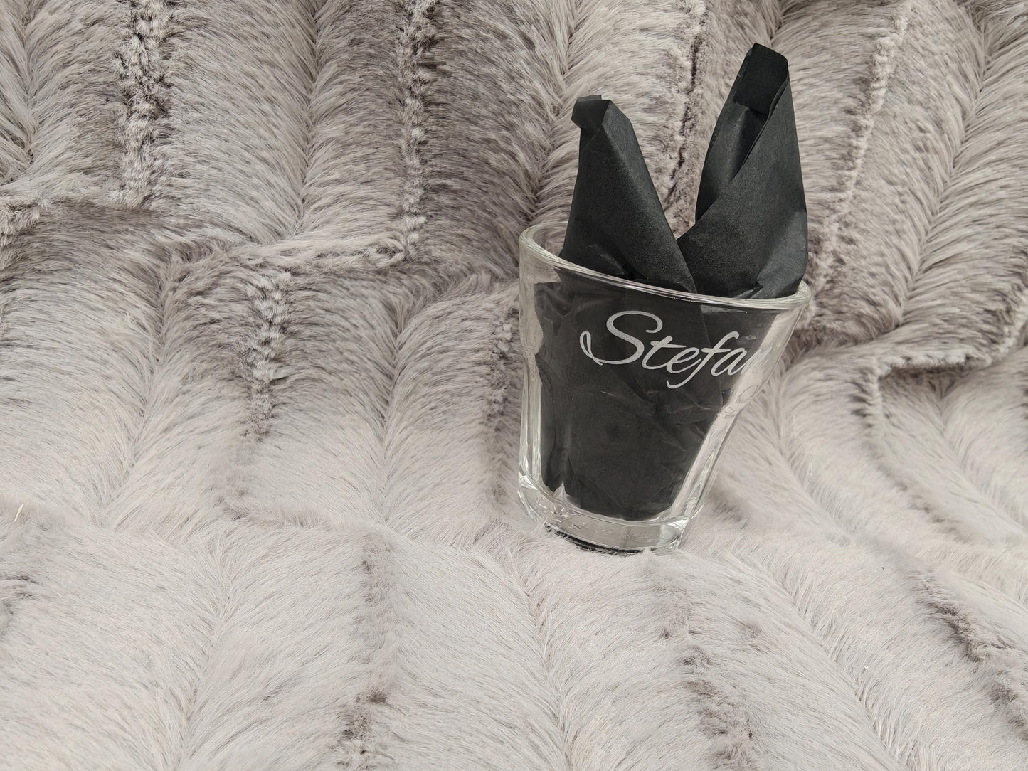 Schnapsglas Mini personalisiert Latte Macchiato Design Glas JGA Hochzeit Party Gag 50ml mit individueller Gravur