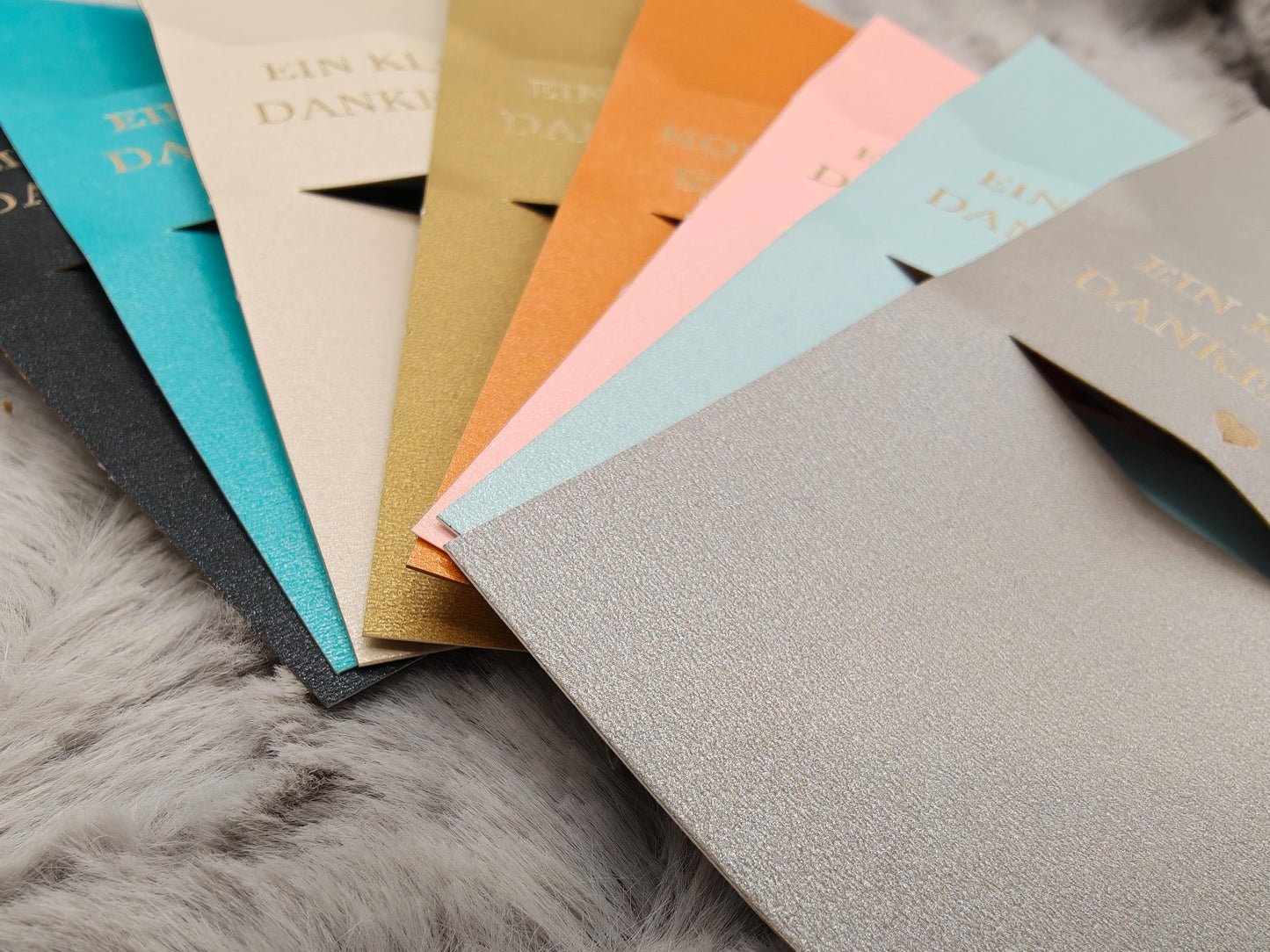 Kugelschreiber personalisiert Kleines Dankeschön 8 Metallicfarben Geschenk Bambus individueller Gravur
