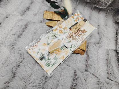 Kugelschreiber personalisiert Kleines Dankeschön 8 florale Muster Geschenk Bambus individueller Gravur
