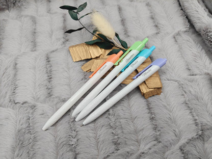 Kugelschreiber personalisiert 4 verschiedene Farben mit Gravur Kuli Stift Gastgeschenk Geschenk Kugelschreiber