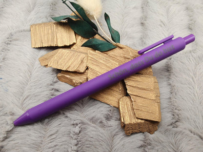 Gelschreiber personalisiert 10 Farben samtige Oberfläche mit Gravur Kuli Stift Gastgeschenk Geschenk Kugelschreiber