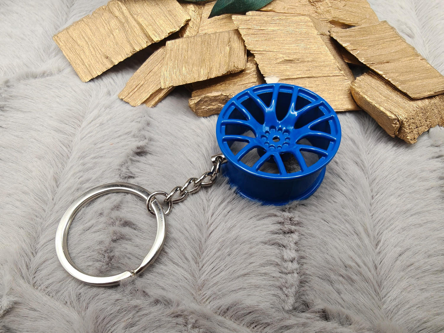 Felgen Schlüsselanhänger personalisiert | Auto Tuning Geschenk mit Gravur | Alufelge Anhänger Schlüsselbund | KFZ Zubehör für Autofahrer